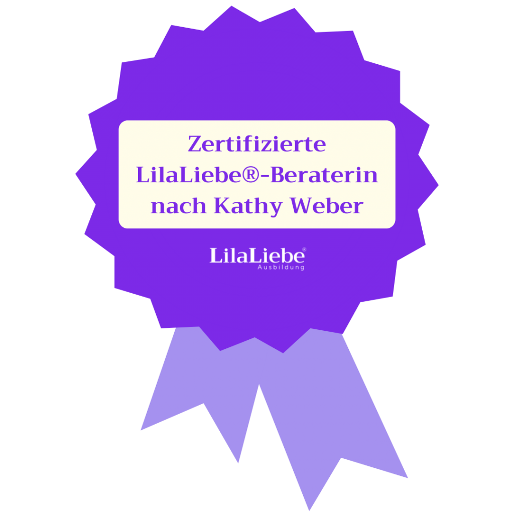 Zertifizierte LilaLiebe® Ausbildung Badge